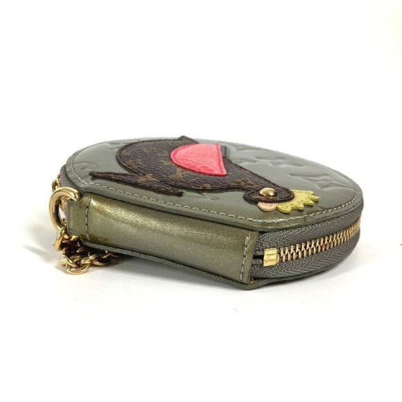 LOUIS VUITTON M91387 MonogramVernis porte monnaie Wallet Zip Around Coin purse - Picture 6 of 16